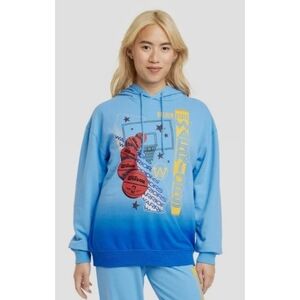 NBA Warriors Oversized Graphic Hoodie